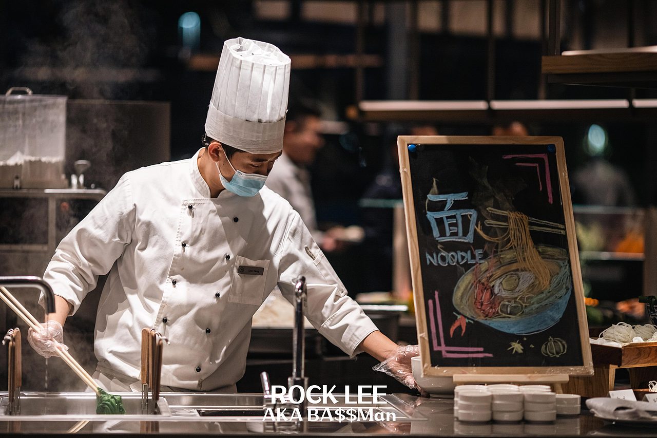 自助晚餐中的一碗面（图ZMzMxMjk5MTIw） - 美食摄影 - 站酷设计师ROCK_LEE原创素材 - 站酷ZCOOL