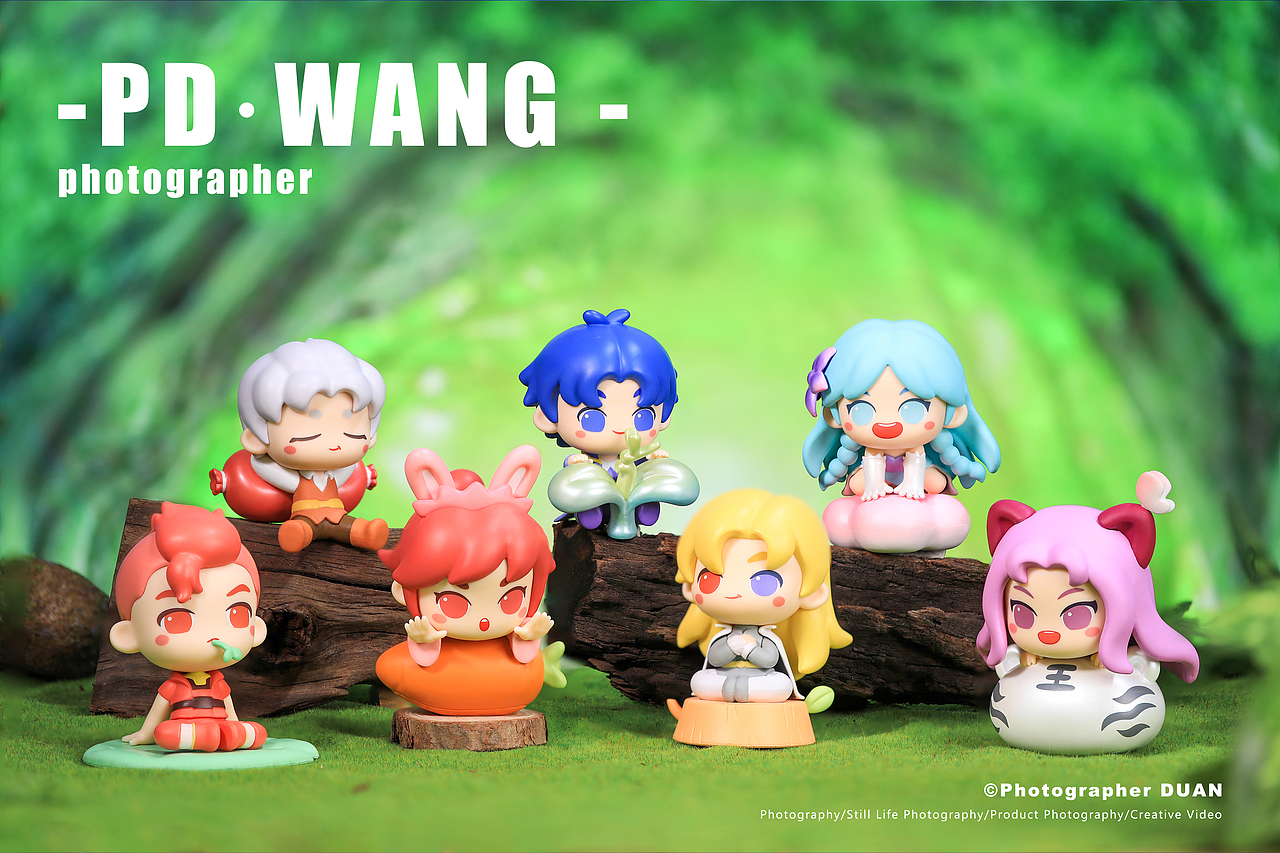 斗罗大陆/玩乐主义 斗罗大陆森林系列Q版盲盒 潮玩（图ZMzE1OTg4MjA4） - 产品摄影 - 站酷设计师摄影师端端原创素材 - 站酷ZCOOL