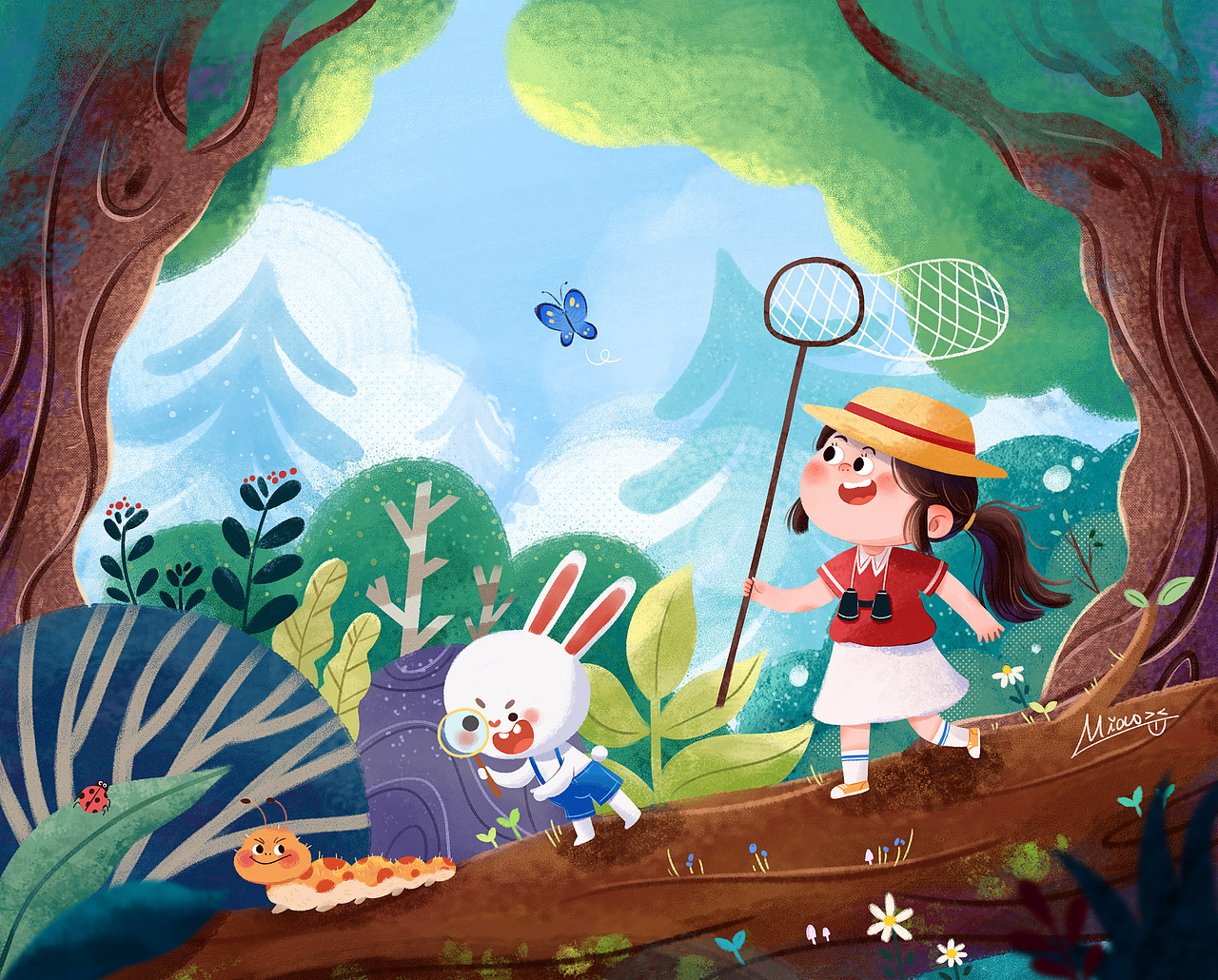 年底的儿插场景小合集（图ZMzI1OTc5MTg0） - 儿童插画 - 站酷设计师花喵喵画个画原创素材 - 站酷ZCOOL