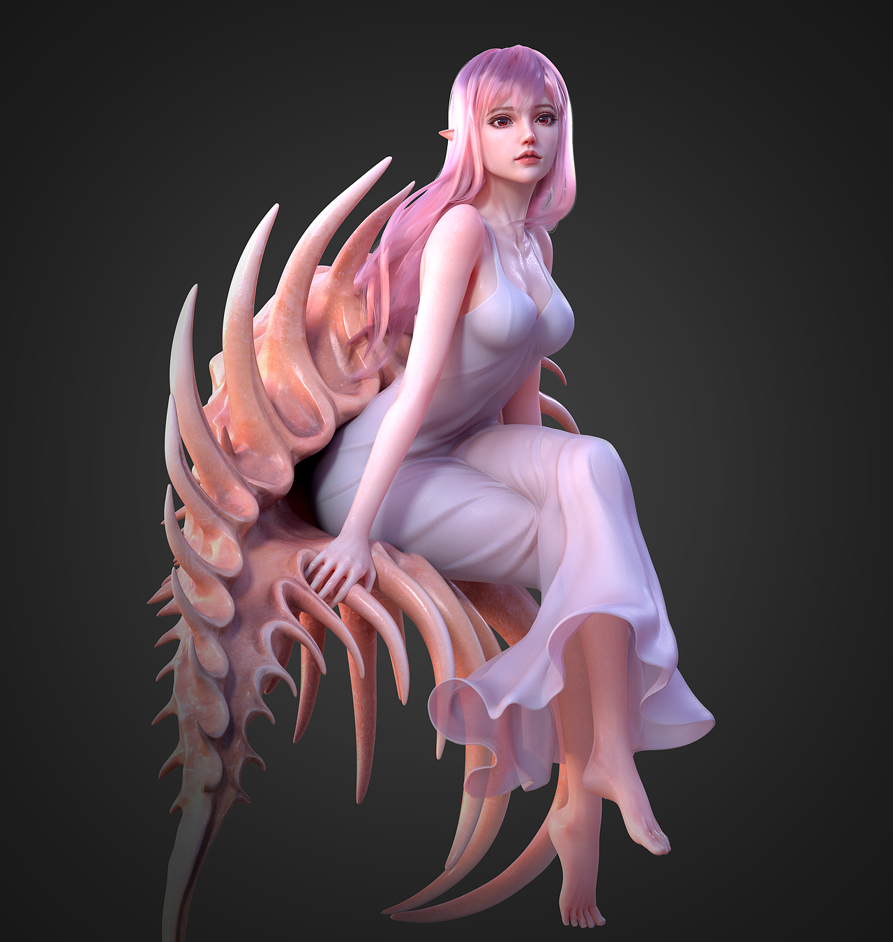 海螺少女 3D次世代作品