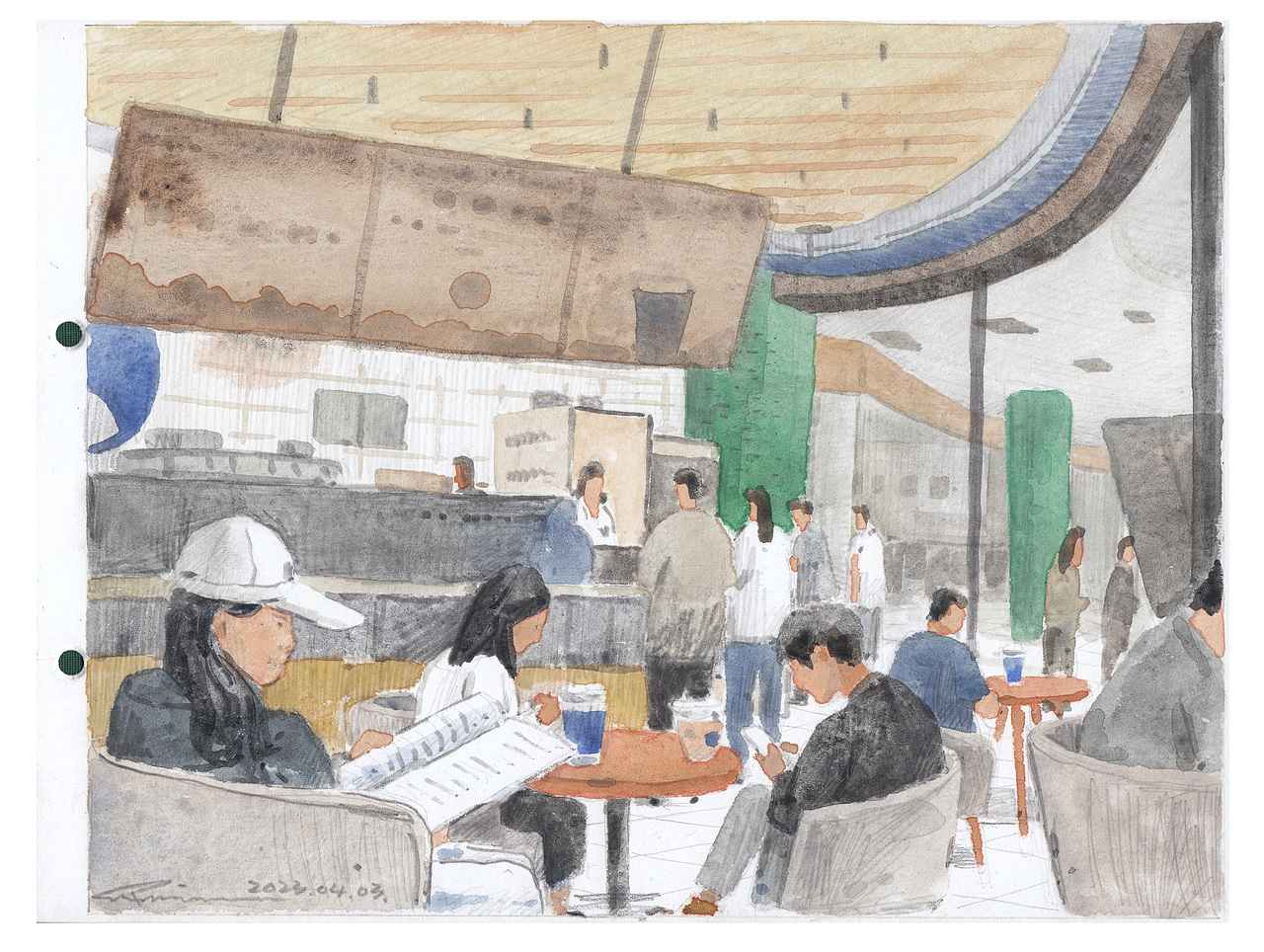 〖画本系列〗- 我的第40本画本 -水彩习作合集（图ZMzM5MzYyNDA4） - 绘画 - 站酷设计师画画的陈一丘原创素材 - 站酷ZCOOL