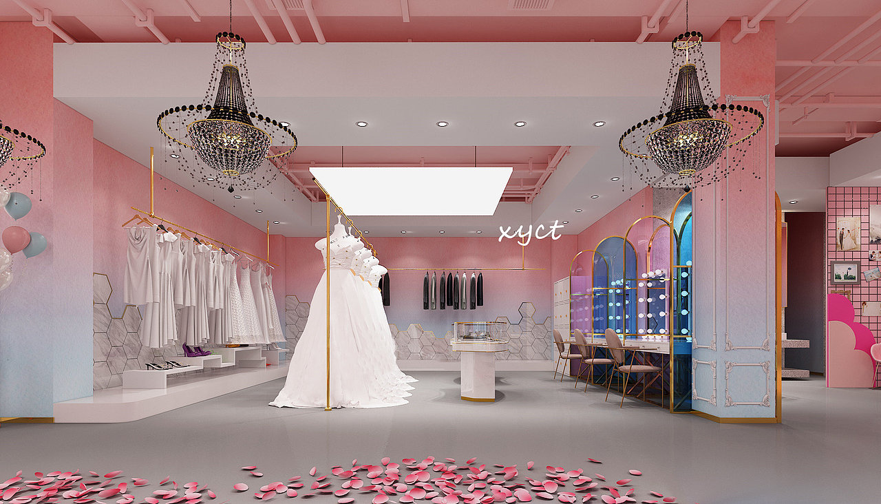 工装&网红婚纱店