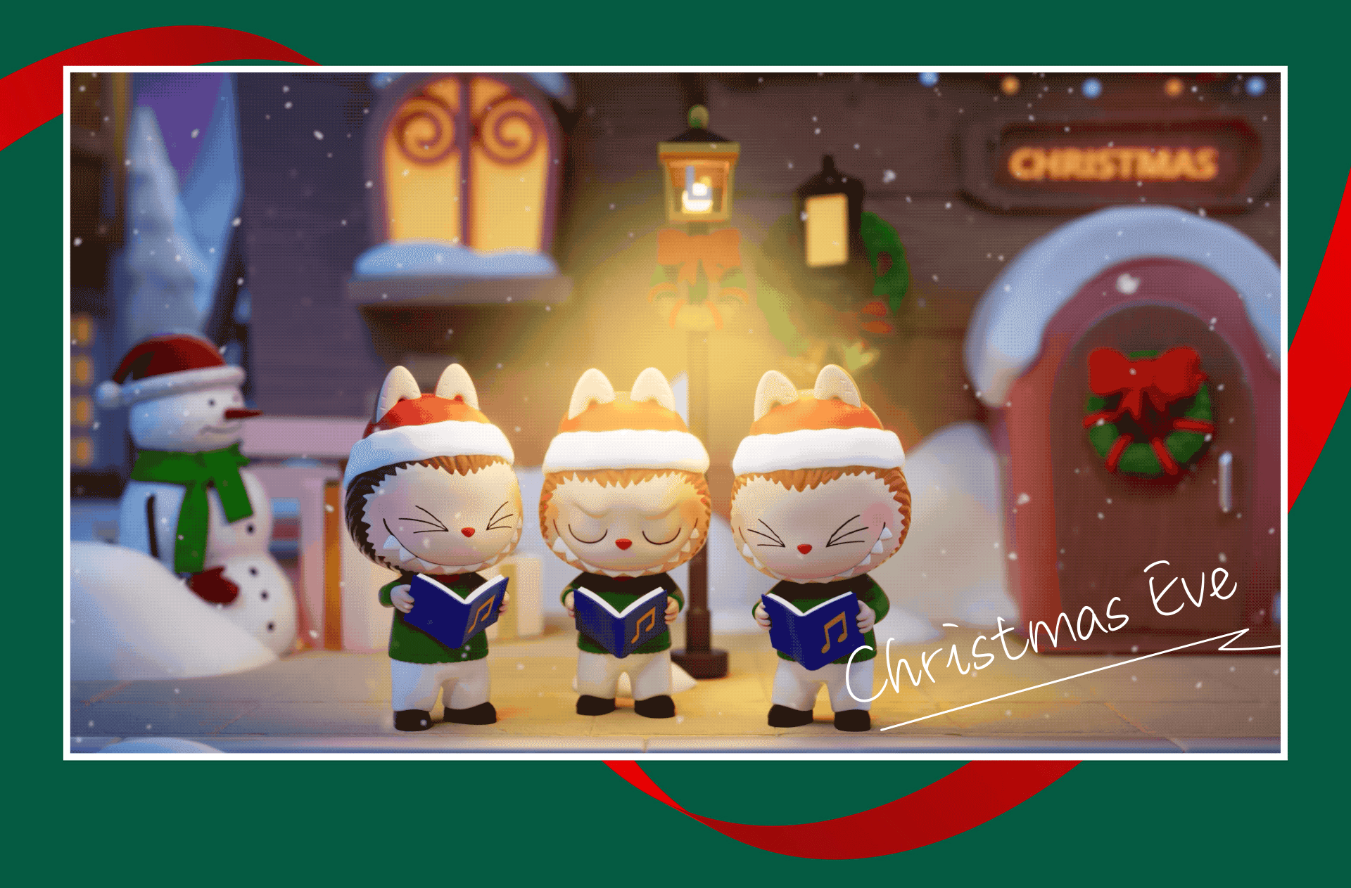 NAMG | POPMART LABUBU一起圣诞吧CG宣传片