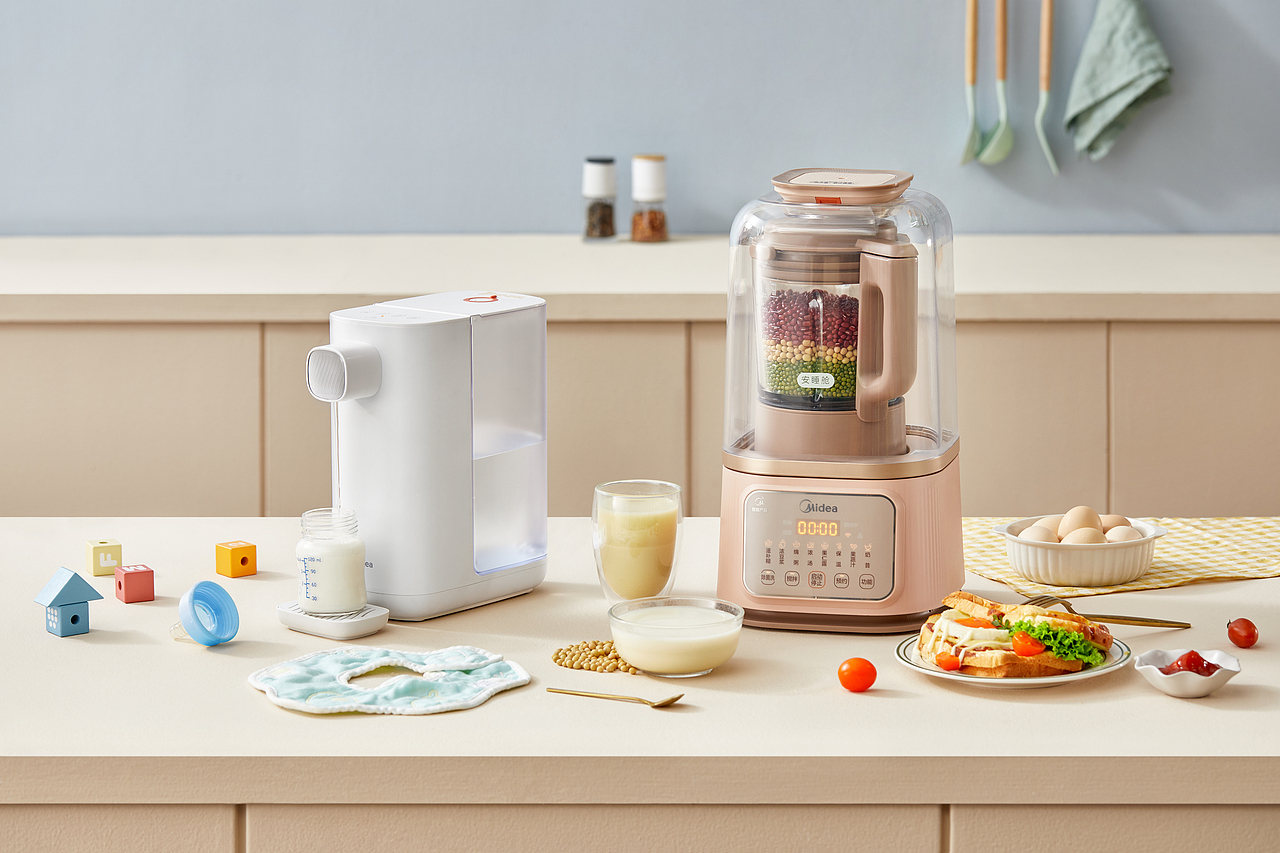 Midea美的618KV专题页面视觉拍摄 ✖️ 小学生✖️执灰