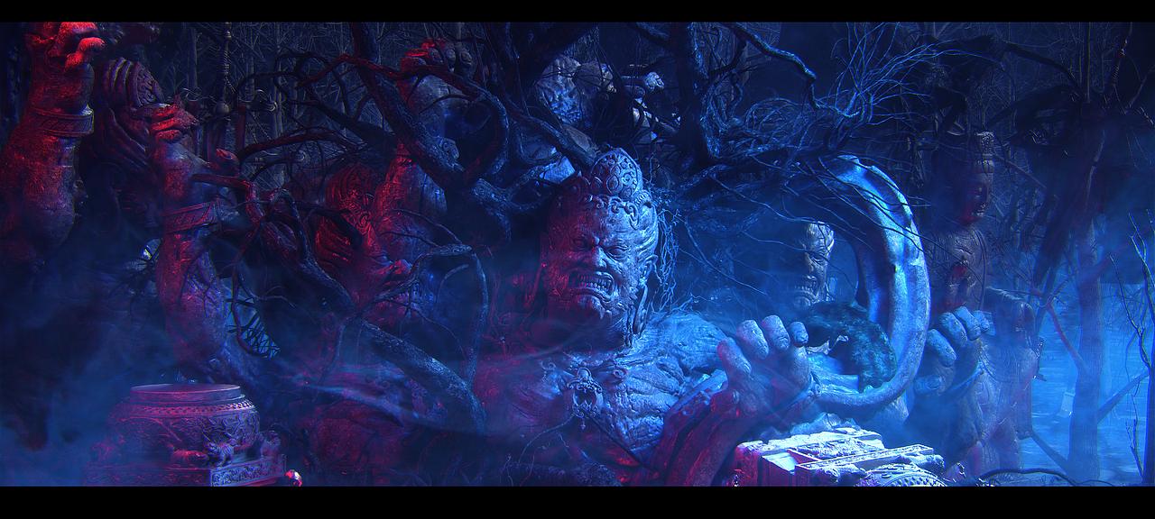 致敬鬼吹灯（图ZMzAxMzM3NTU2） - 设定/分镜 - 站酷设计师疯狂练习小哥原创素材 - 站酷ZCOOL