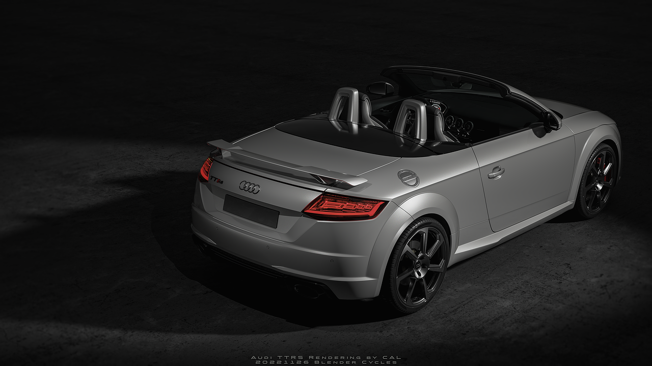 奥迪Audi TTRS CGIⅠ（图ZMzIzNzc5MDYw） - 机械/交通 - 站酷设计师小菜cal原创素材 - 站酷ZCOOL