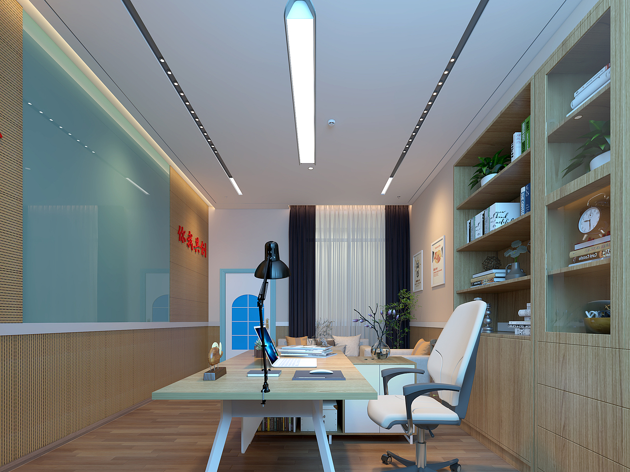 培训机构-美术教室办公室（图ZMzA3OTUyMjU2） - 其他空间 - 站酷设计师玩儿弄空间原创素材 - 站酷ZCOOL