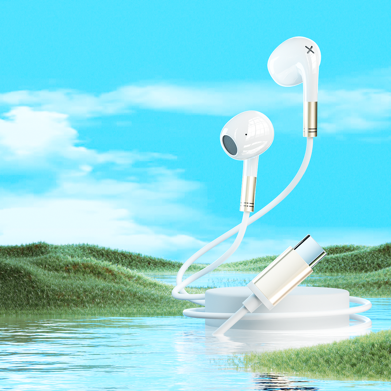 近期工作主图渲染|3C类目