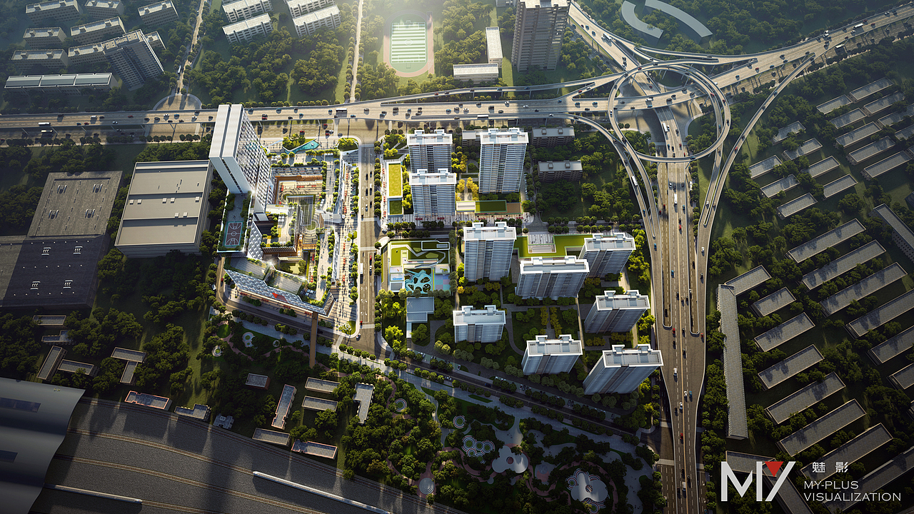 魅影建筑表现（图ZMzA2MTU5NjIw） - 建筑/空间 - 站酷设计师叼香烟的狼原创素材 - 站酷ZCOOL