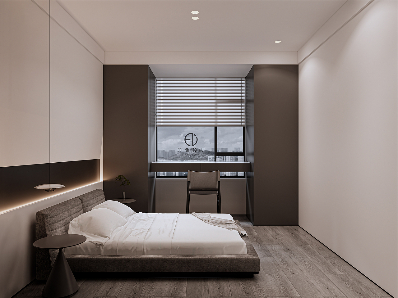 160㎡ 极简黑白灰，凡而不俗，构筑自由（图ZMzMxMjA2MTI0） - 家装设计 - 站酷设计师印集装饰设计原创素材 - 站酷ZCOOL