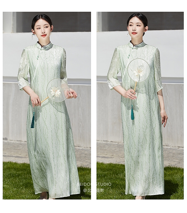 汉服拍摄 中国风拍摄 连衣裙拍照复古风拍摄禅茶服拍照