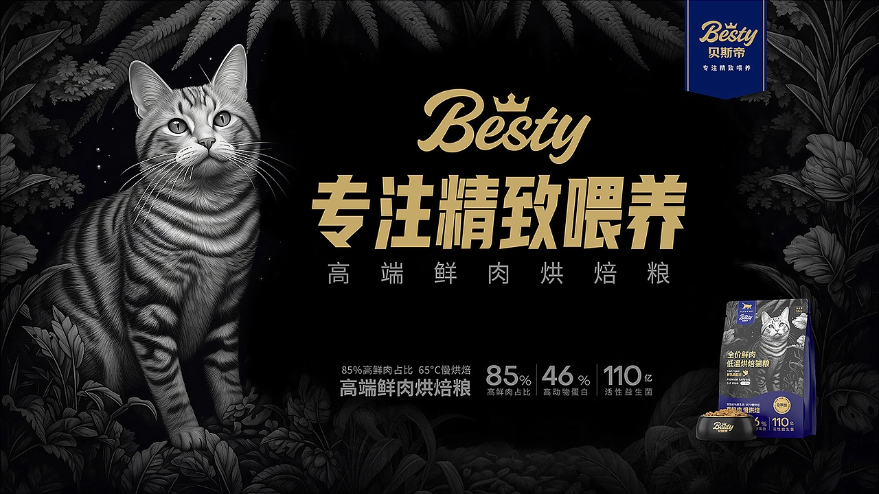 猫粮包装设计 宠物包装设计 宠物vi设计 宠物品牌设计