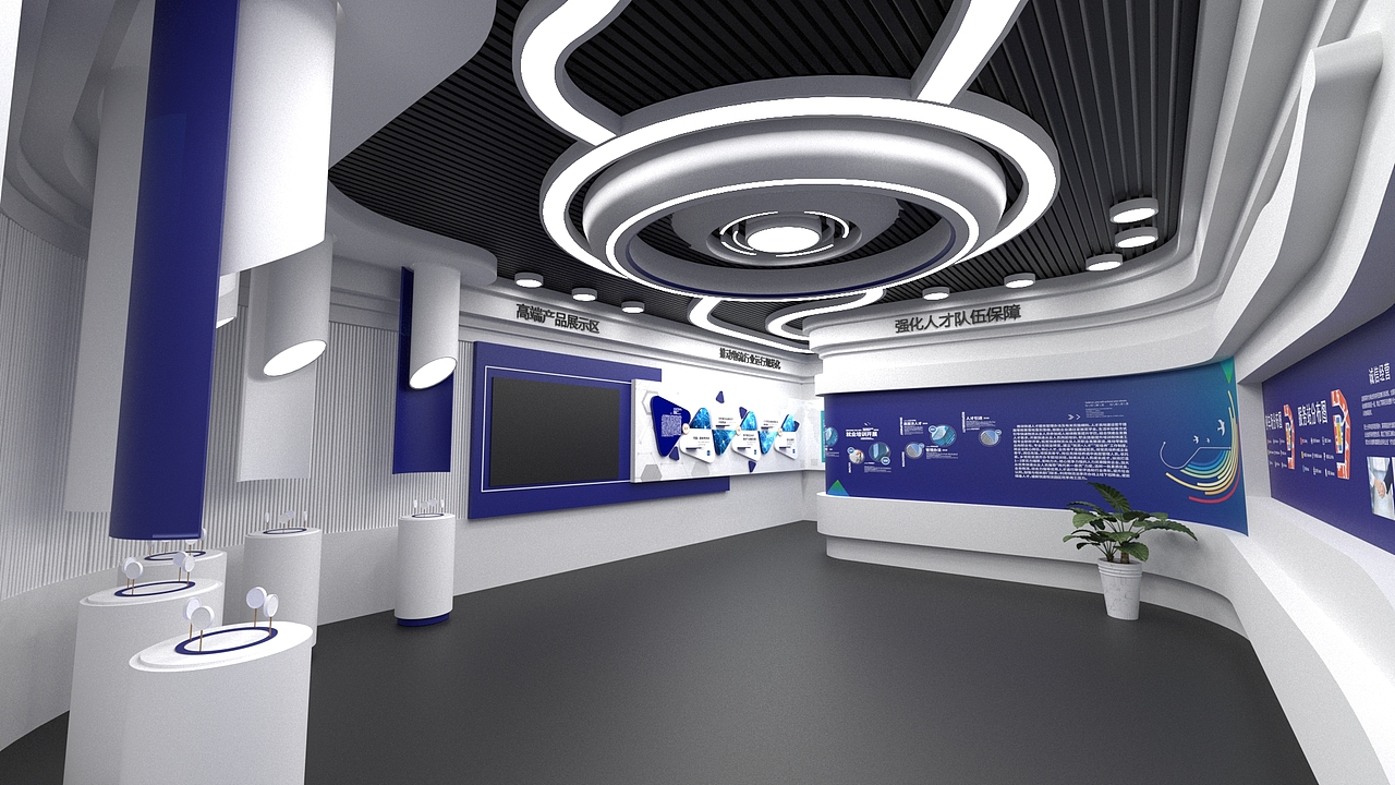 谷脚快递物流园党建阵地（图ZMzI1MDU4NDY0） - 建筑/空间 - 站酷设计师小小老树原创素材 - 站酷ZCOOL