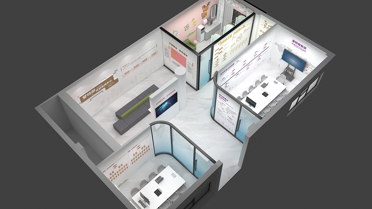 莹特丽单间空间文化设计（图ZMzYzMTg5MzM2） - 展陈设计 - 站酷设计师佐纳原创素材 - 站酷ZCOOL