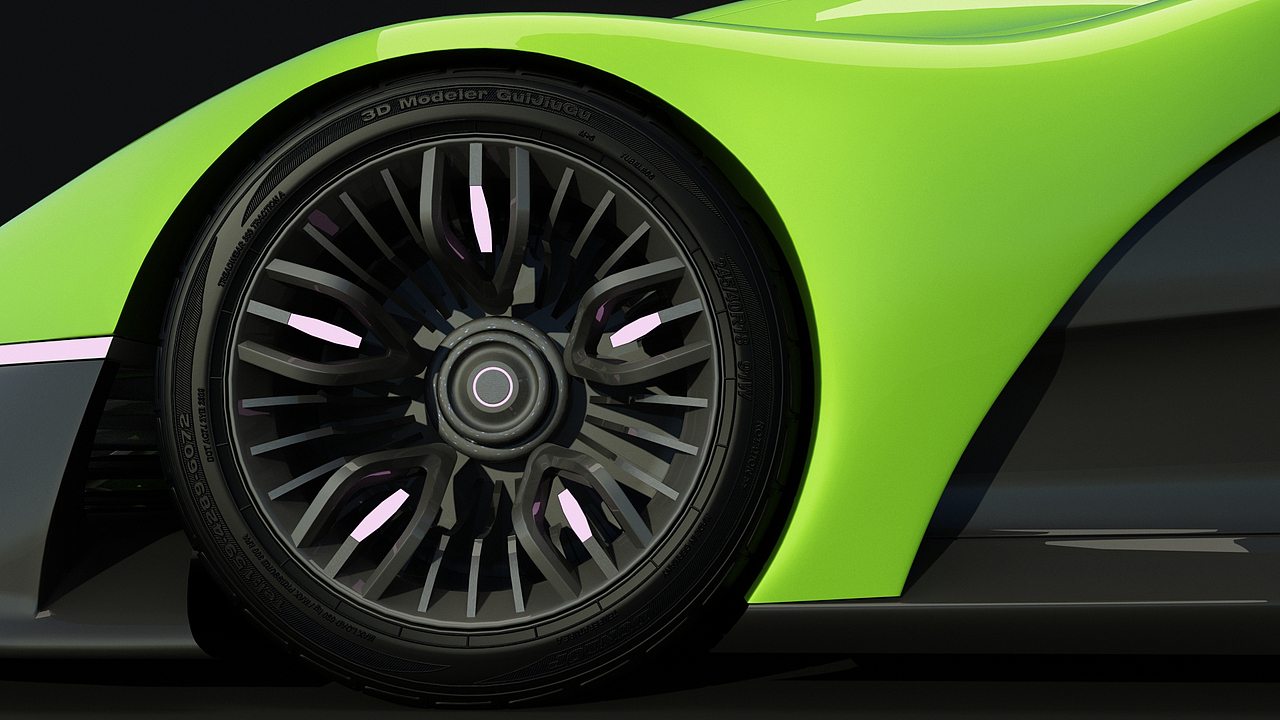 概念车效果习作——迈凯伦2032