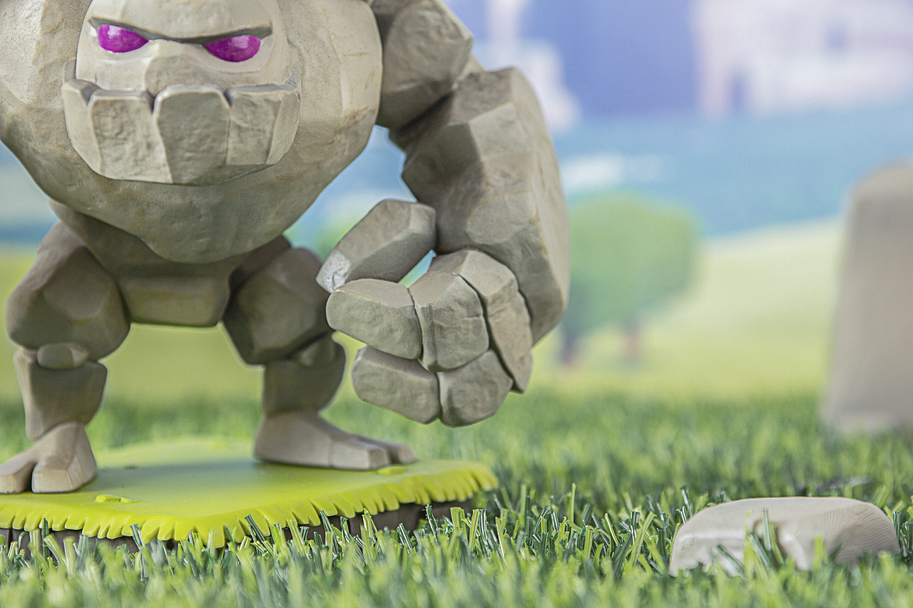 部落沖突皇室戰(zhàn)爭(zhēng) | 手辦研發(fā)（圖ZMzA1Mzk5MTk2） - 玩具 - 站酷設(shè)計(jì)師白焰工作室原創(chuàng)素材 - 站酷ZCOOL