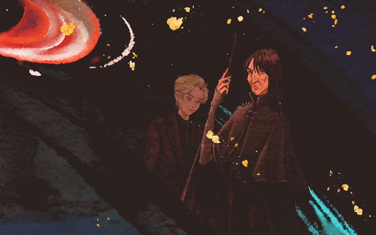 《哈利波特与混血王子》独家中文版有声书封面海报