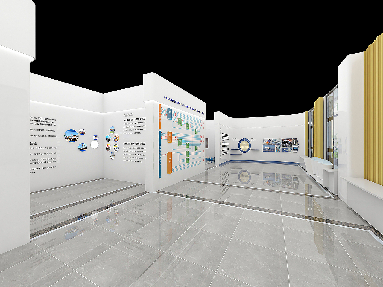 展馆的设计 效果图 全景效果图