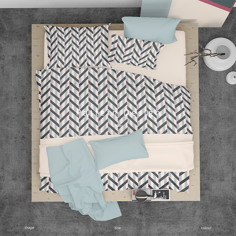 图案设计｜羽毛阶梯条纹（图ZMzQwMDQxNTY4） - 图案 - 站酷设计师S图案设计原创素材 - 站酷ZCOOL