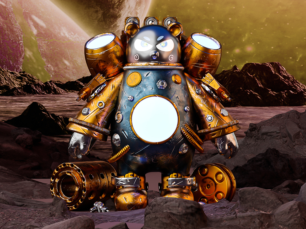 星际系列,盲盒,潮玩设计,NFT,家居摆件,摆件玩具