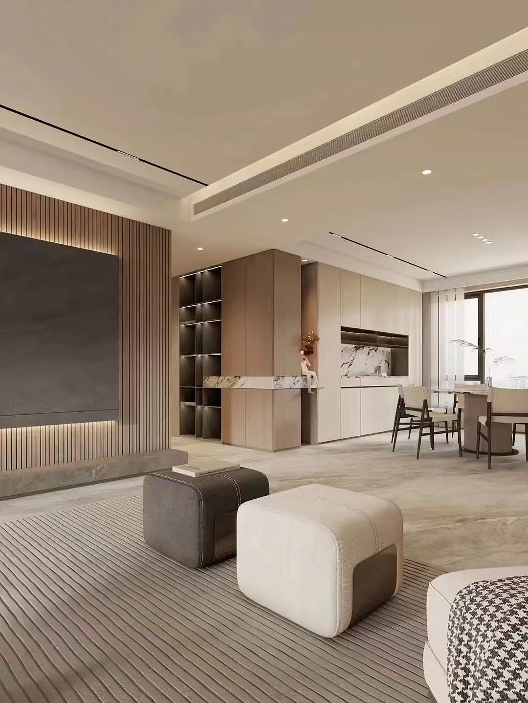 意式轻奢大平层 设计