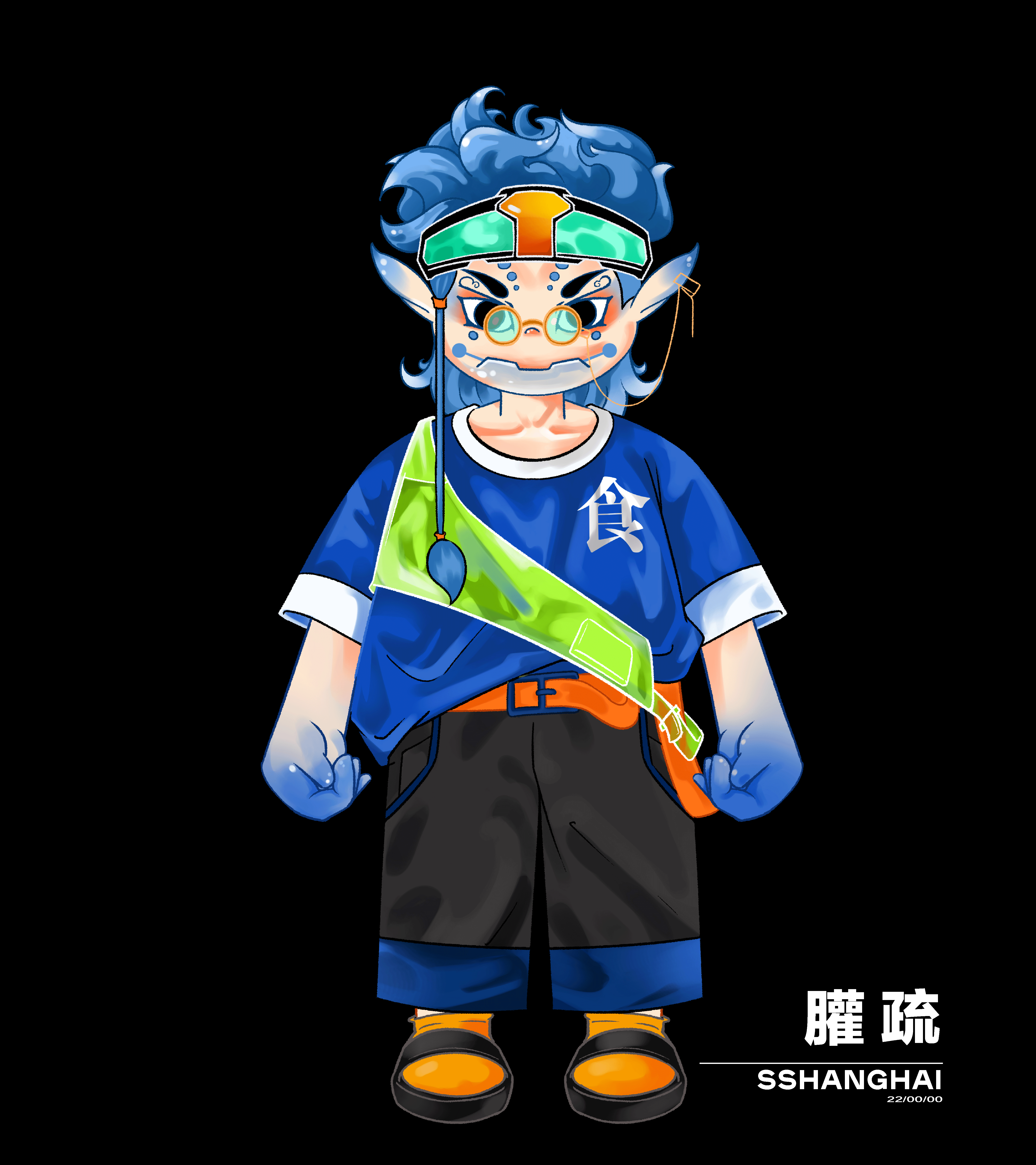 山海 X 大于等于｜IP&手办&盲盒&NFT&插画