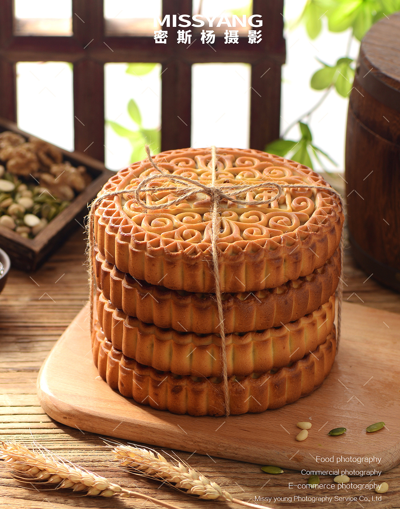 面包零食合集|吐司月饼冰淇淋甜点饼干蛋糕|美食摄影