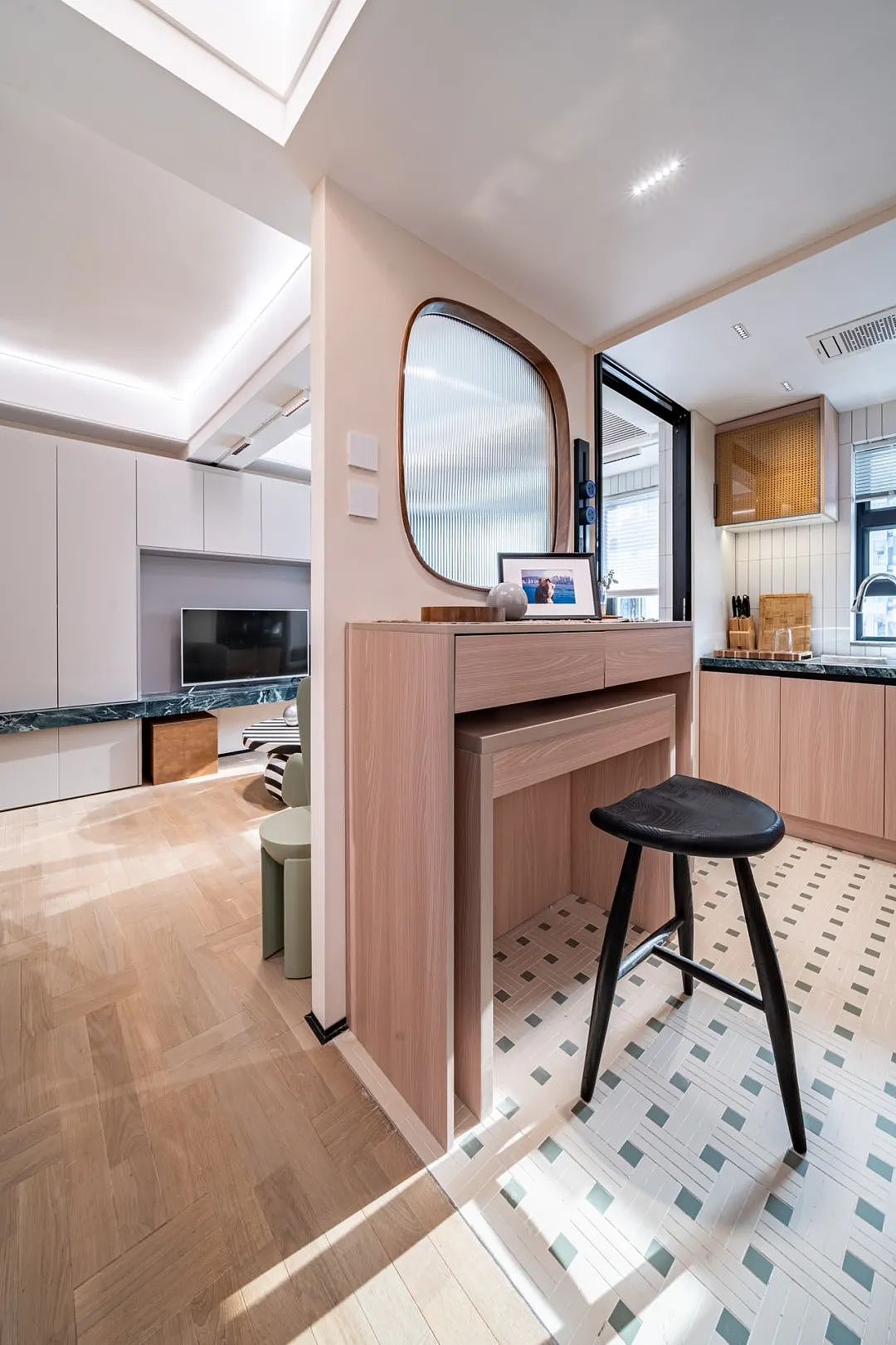 爆改48㎡香港老破小,精致港风的蜗居生活