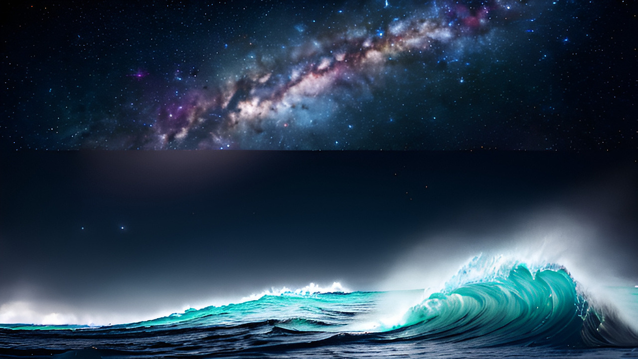 AI一键绘画 《山水风景人物插画》 AI人工智能