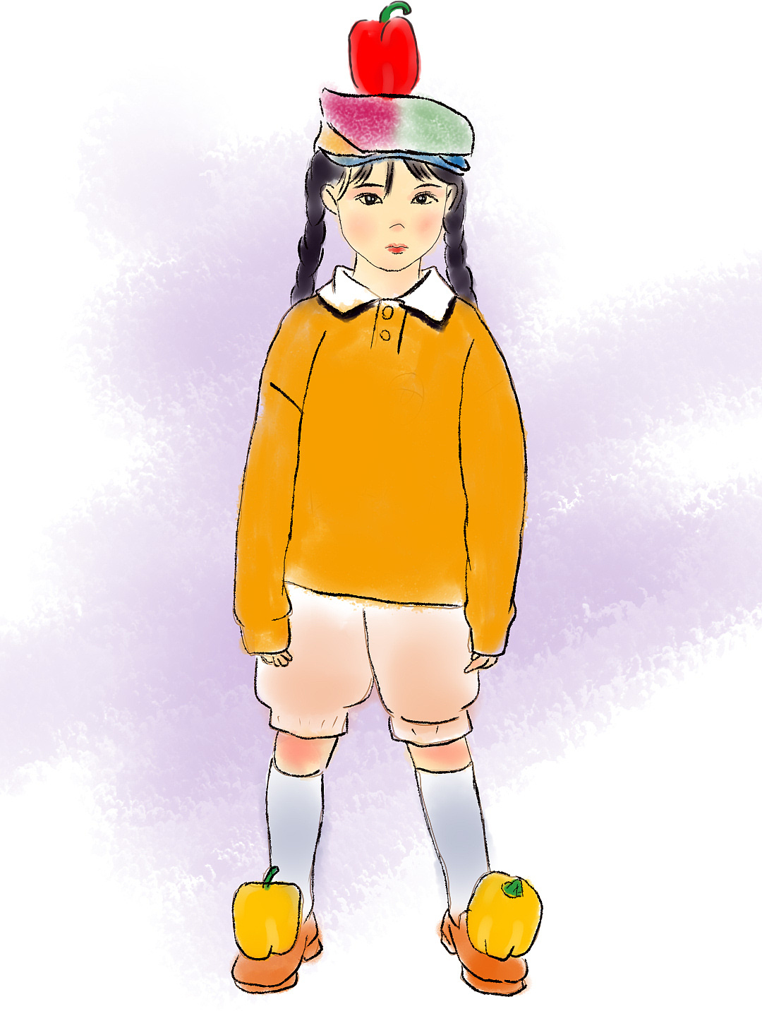 水彩兒童插畫(huà)（圖ZMjk4NjA2OTQ0） - 商業(yè)插畫(huà) - 站酷設(shè)計(jì)師鐵頭秀兒原創(chuàng)素材 - 站酷ZCOOL