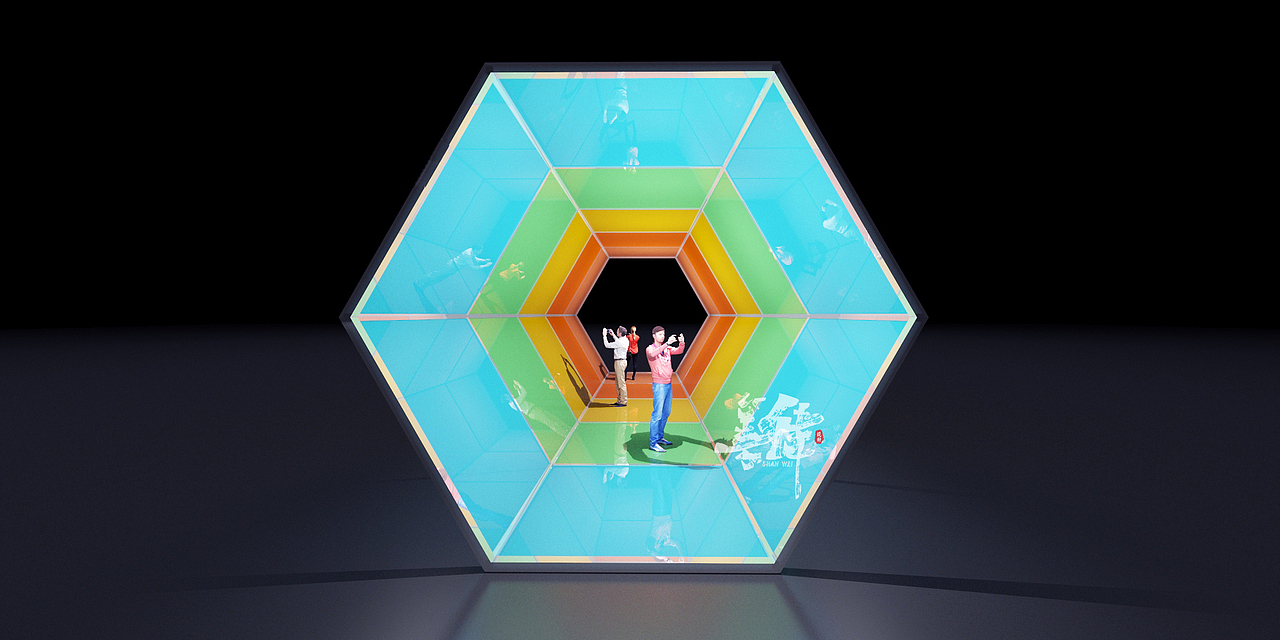 网红通道设计时光隧道设计（图ZMjk2MjkxOTA0） - 展陈设计 - 站酷设计师舞美善伟原创素材 - 站酷ZCOOL