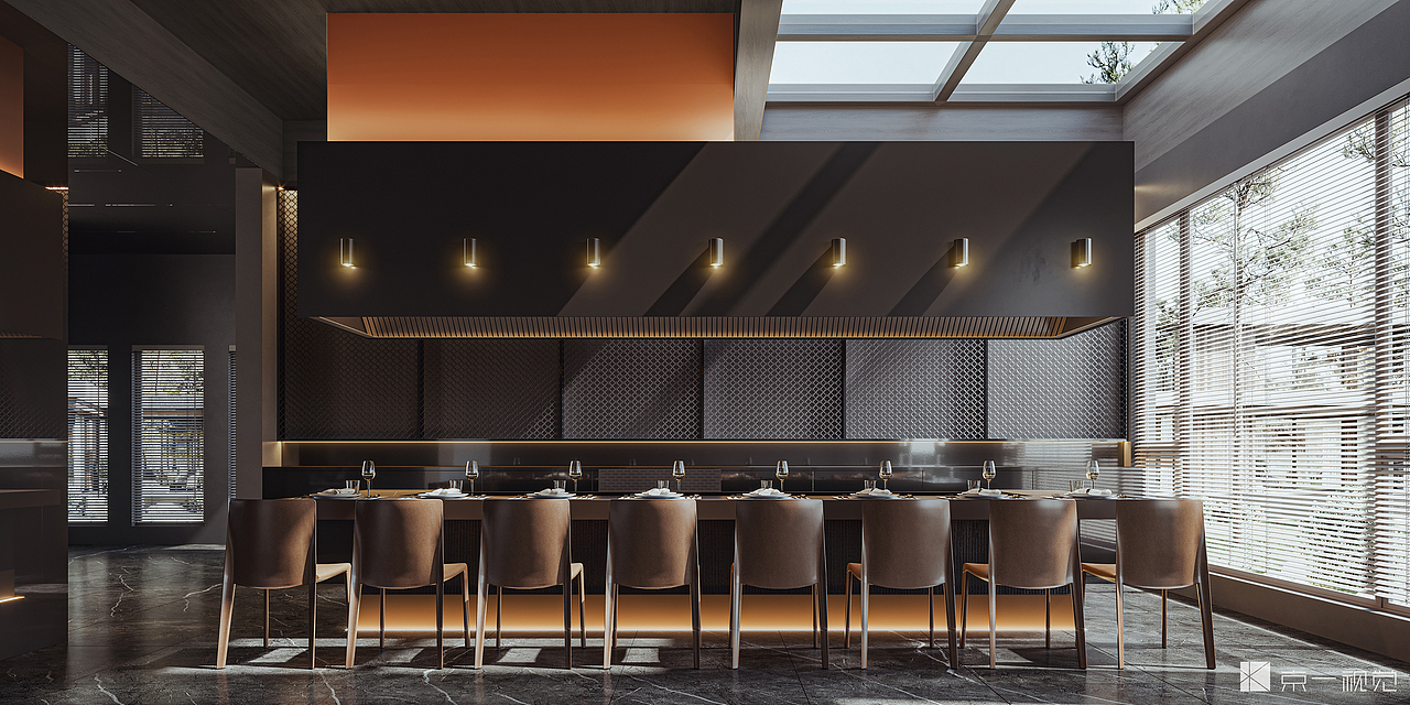 会所设计效果图表现