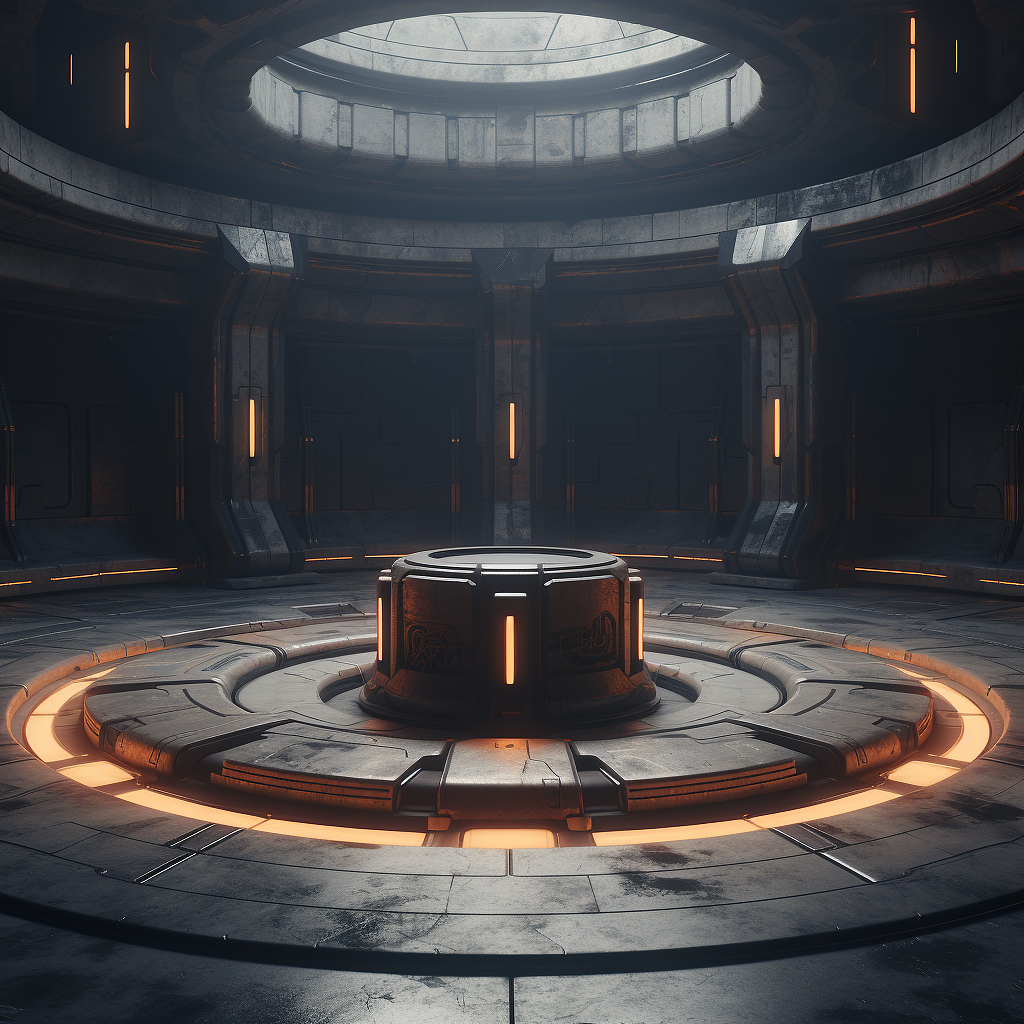 AI科技空间大场景 | 保姆教程（图ZMzQ5NTQ4ODA0） - 品牌 - 站酷设计师狮子白原创素材 - 站酷ZCOOL