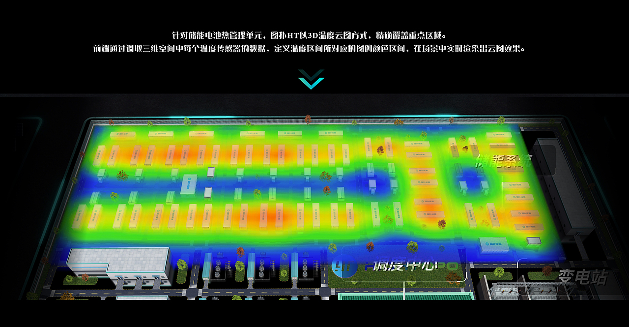 风光储一体化能源中心 | 图扑数字孪生