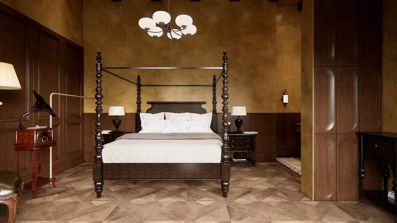 中式风格别墅（图ZMzYyNDM3OTQw） - 家装设计 - 站酷设计师姜婉婉原创素材 - 站酷ZCOOL