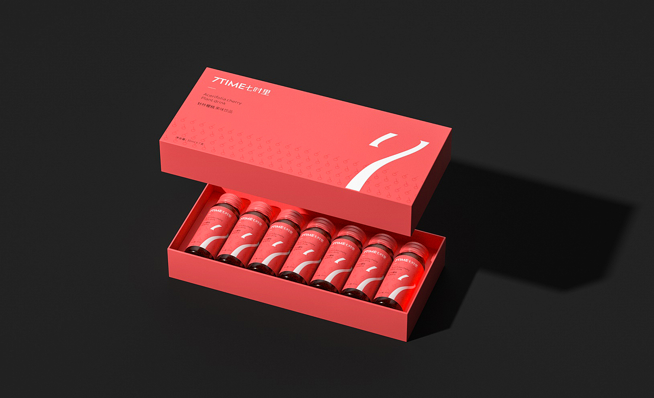 7TIME - 每添新活力 饮品包装设计