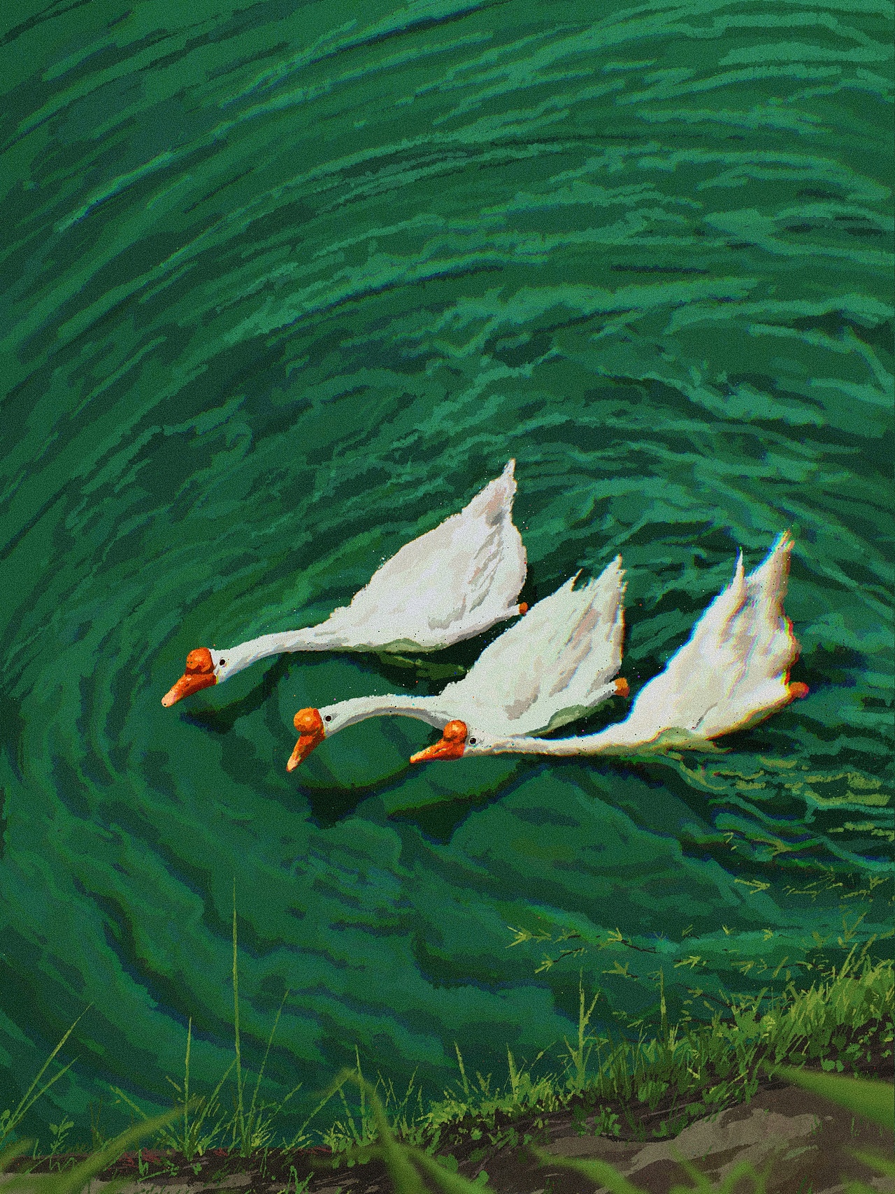 《我的阿勒泰》系列插画