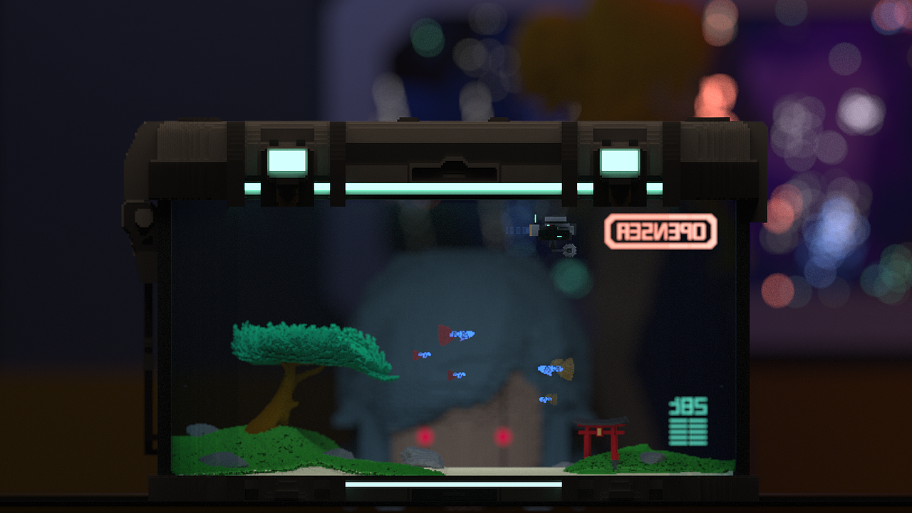 体素-《观赏鱼》（图ZMzI1MDM4MDg4） - 人物/生物 - 站酷设计师Yukgit原创素材 - 站酷ZCOOL