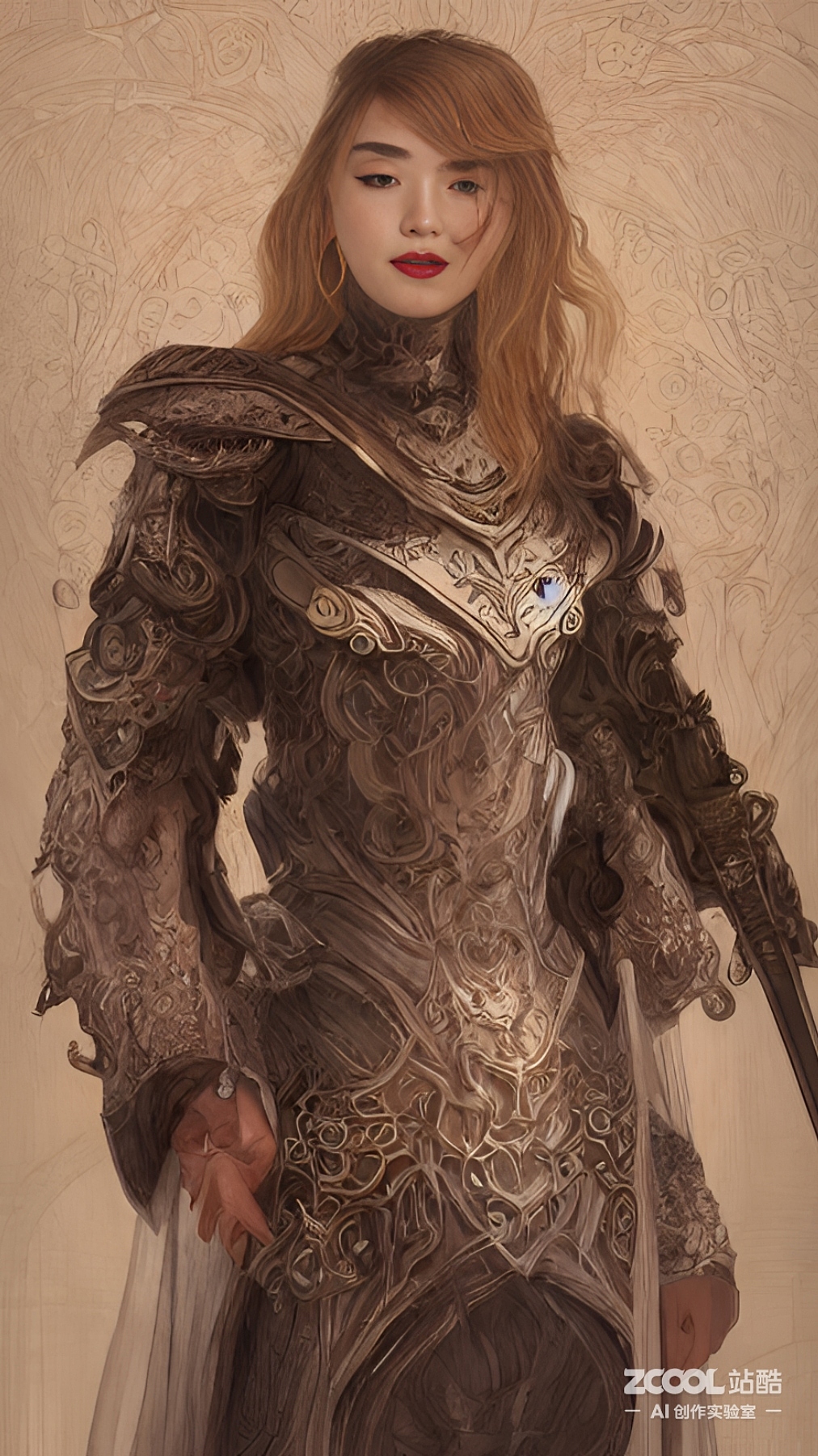 #AI创作实验室#【关键词分享-骑士少女】