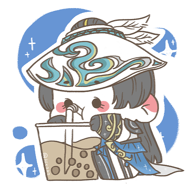 灵源萝莉校服之来口奶茶啵