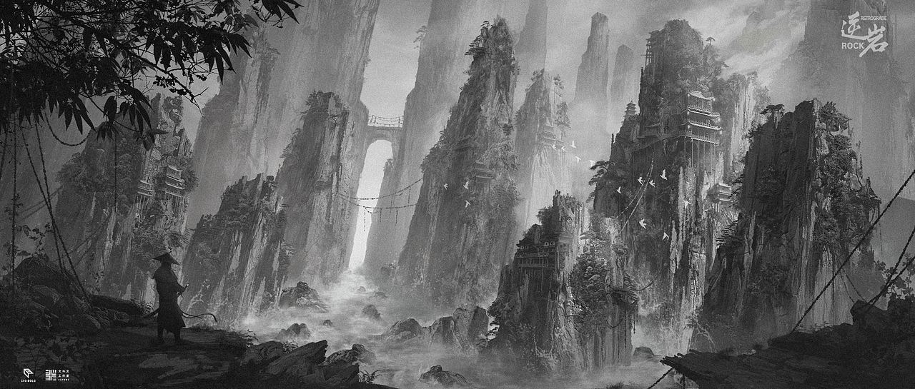 《黑白气氛图》 (2) | 北斗北学馆·基础班学员作品