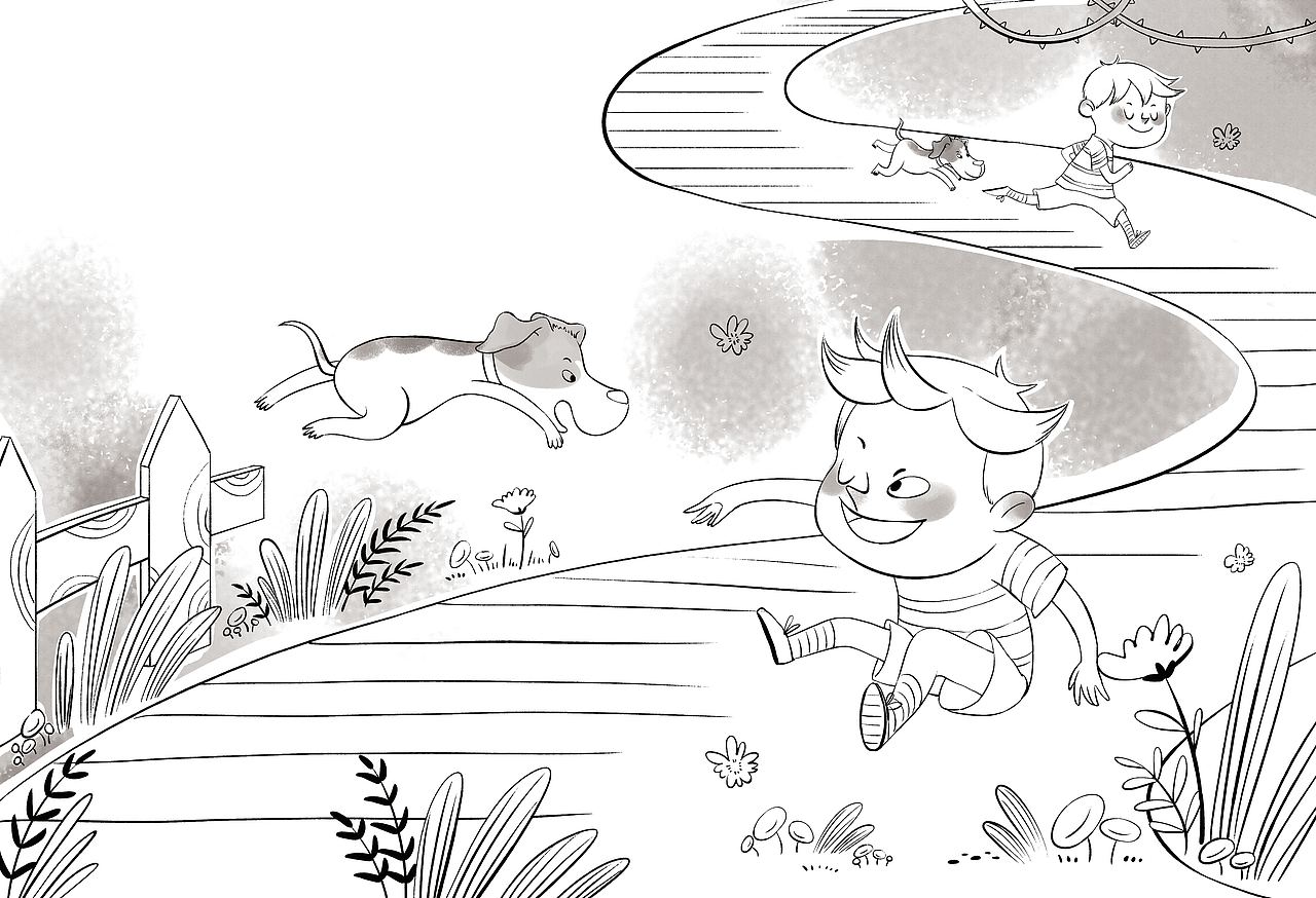 《我能不能快点儿长大》| 儿童插画绘本（图ZMzI2NTEzNzQ0） - 绘本 - 站酷设计师Keni_T原创素材 - 站酷ZCOOL