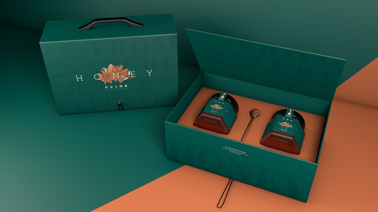 柞水蜂蜜包装设计（图ZMzIxNTY5ODI4） - 包装 - 站酷设计师西安前道品牌策划原创素材 - 站酷ZCOOL