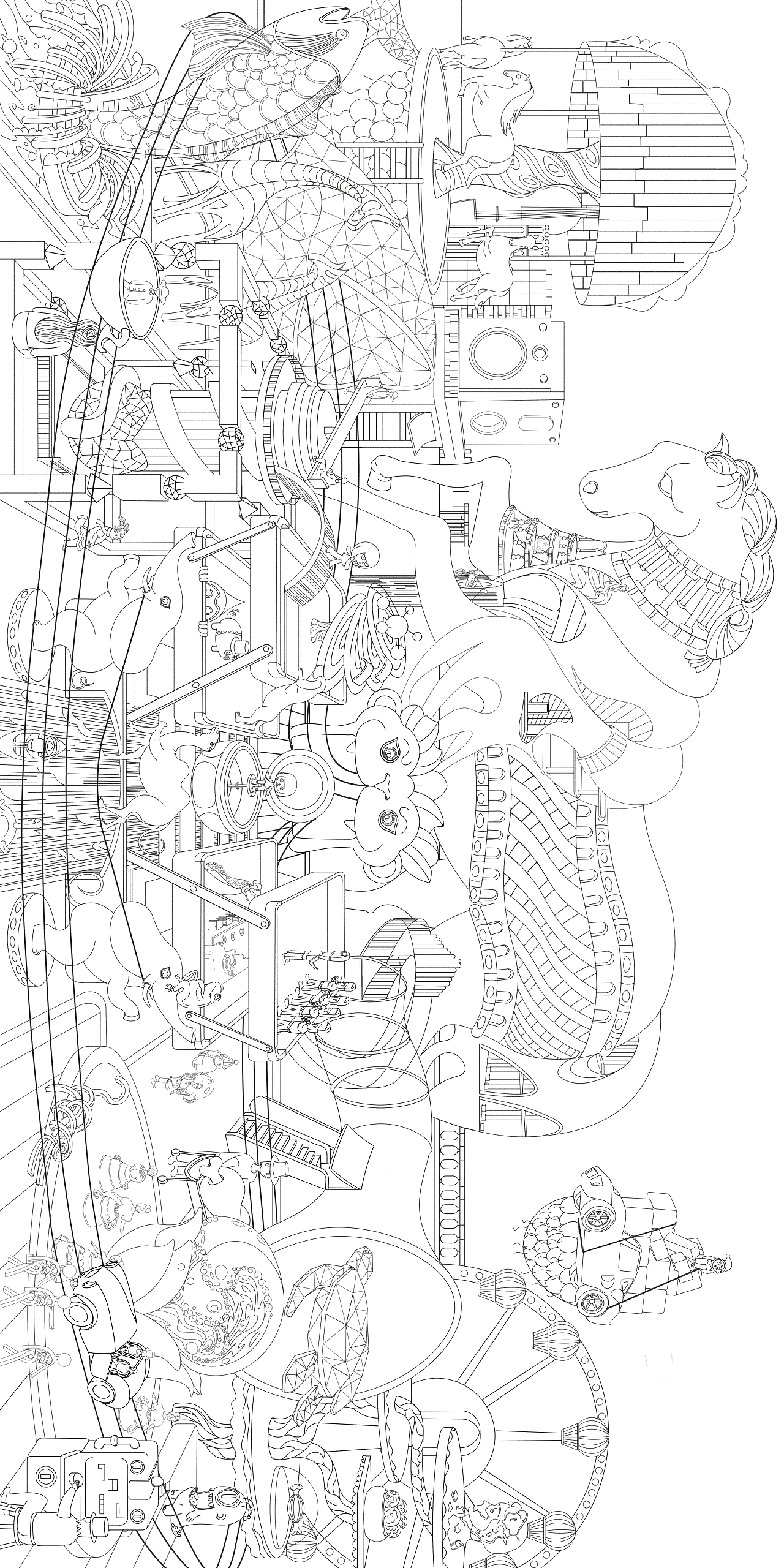 【原创插画】印象城游乐园项目(图ZMzMyMDg5MDky) - 商业插画 - 站酷设计师StudentSong原创素材 - 站酷ZCOOL