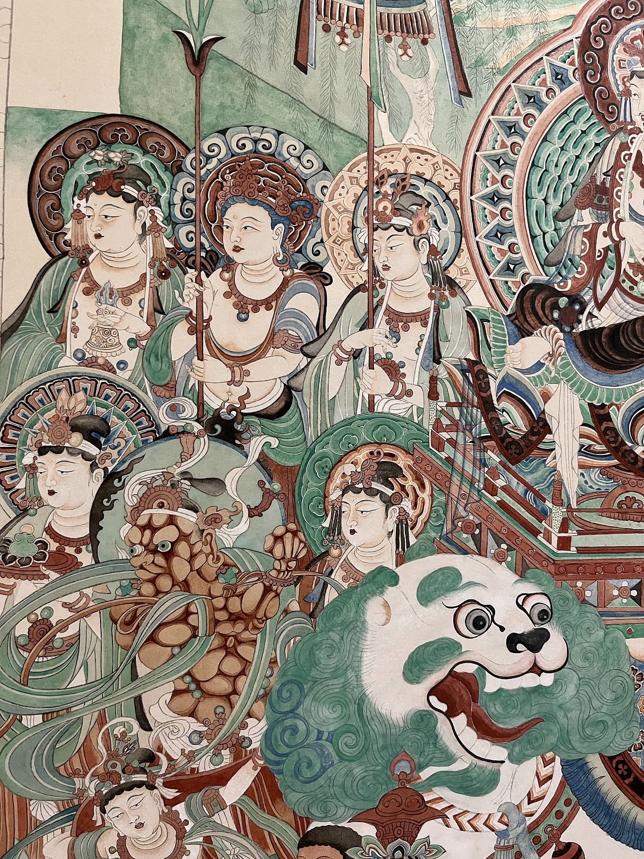 敦煌壁画（图ZMzAyMjQxMTI0） - 艺术插画 - 站酷设计师布灵布灵的野王原创素材 - 站酷ZCOOL