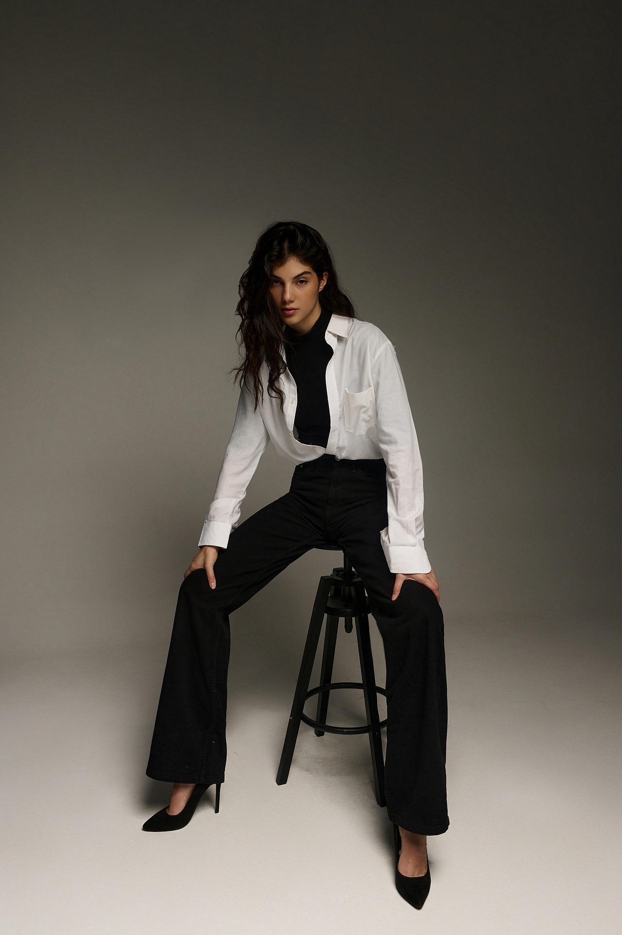 外模气质高级感女外模特  广州外籍模特 商业摄影