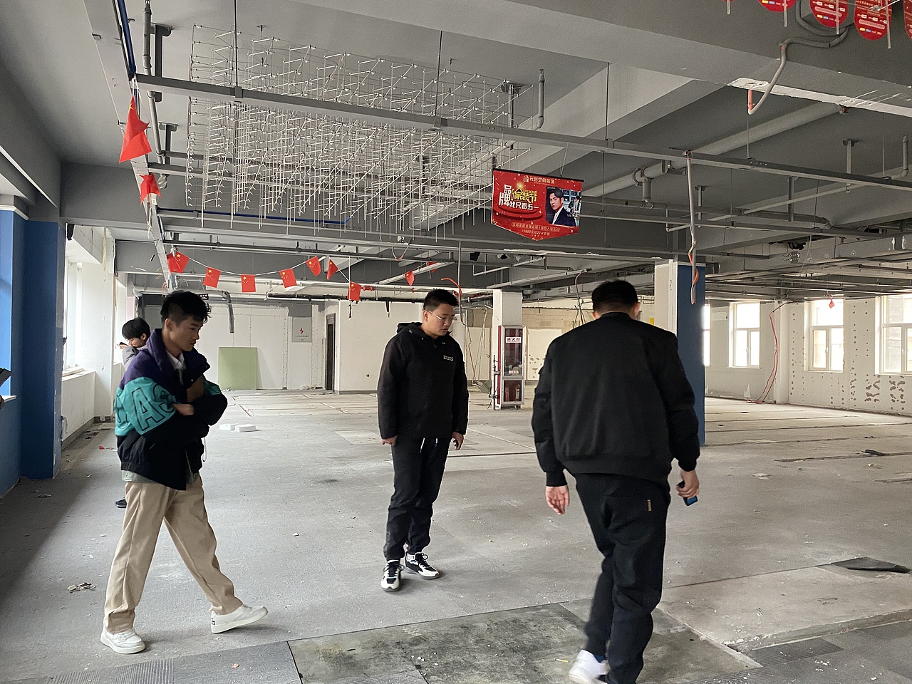 银川装修公司|银川钏拾叁茶馆装修设计项目工地量尺（图ZMzY3MTc3MDY0） - 商业空间设计 - 站酷设计师宁夏镹臻工装原创素材 - 站酷ZCOOL