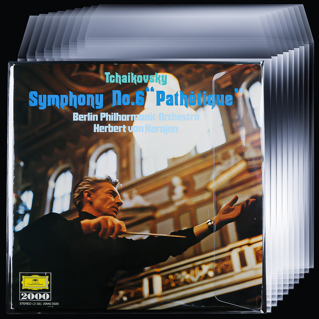 黑胶唱片袋-透明