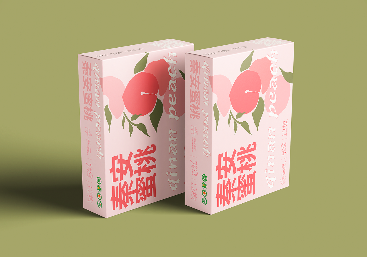 秦爱蜜桃包装设计（图ZMzM4MTQxMDI4） - 包装 - 站酷设计师安宁aiden原创素材 - 站酷ZCOOL