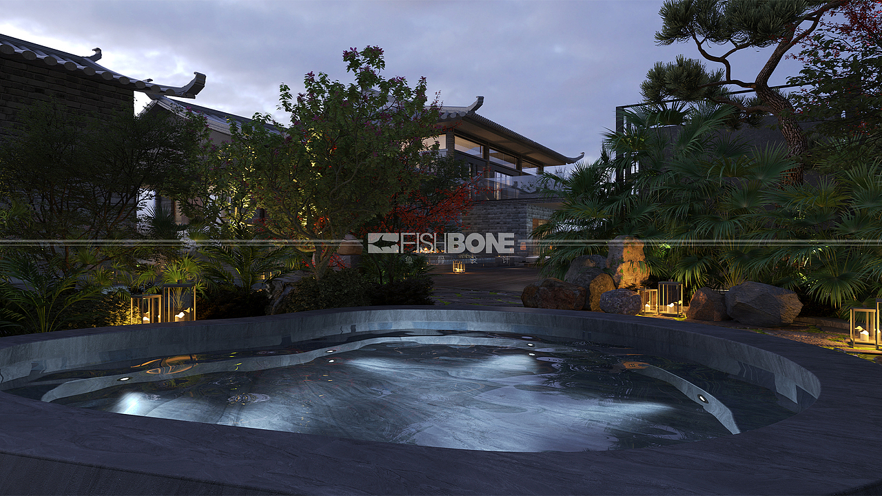 鱼骨设计——曲靖民宿（图ZMzAzOTg4NzUy） - 酒店餐饮设计 - 站酷设计师鱼骨设计事务所原创素材 - 站酷ZCOOL